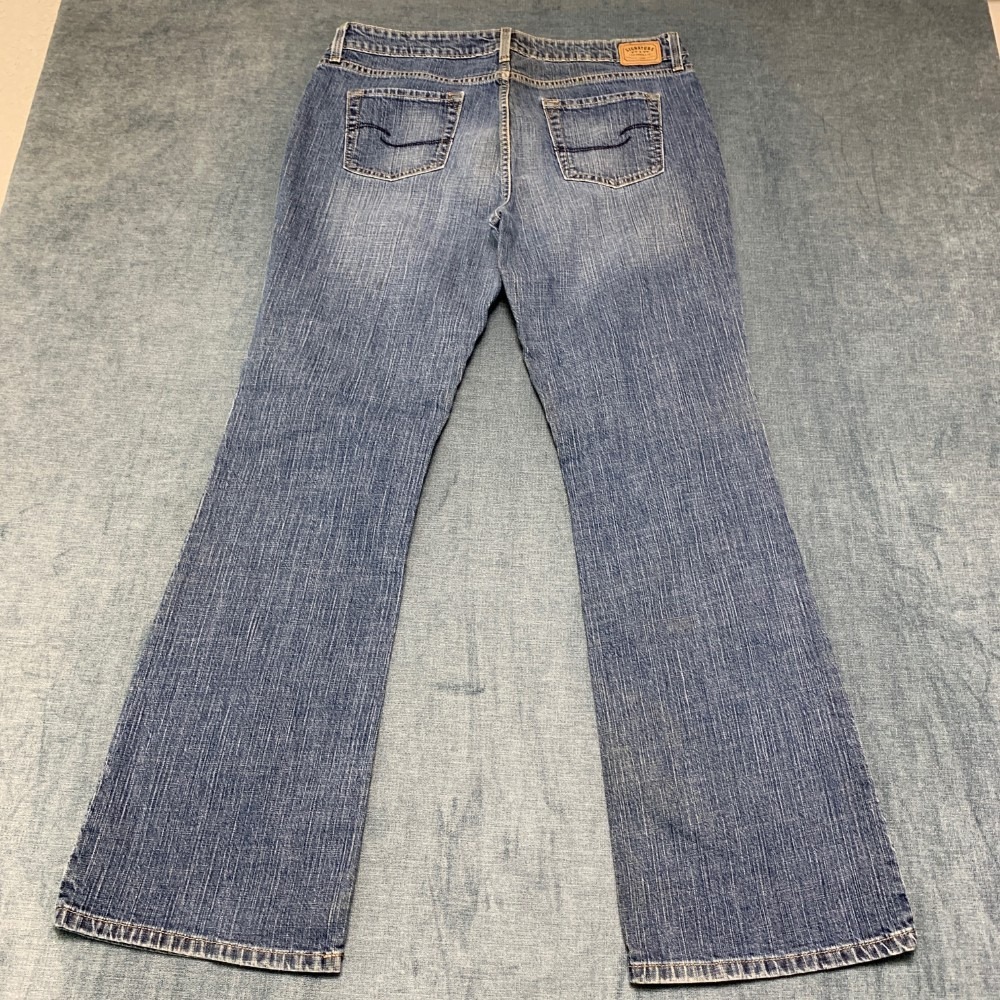 Vintage Signature Levi Strauss Bootcut Jeans Womens 16 Long 36x33 Blue Low Rise